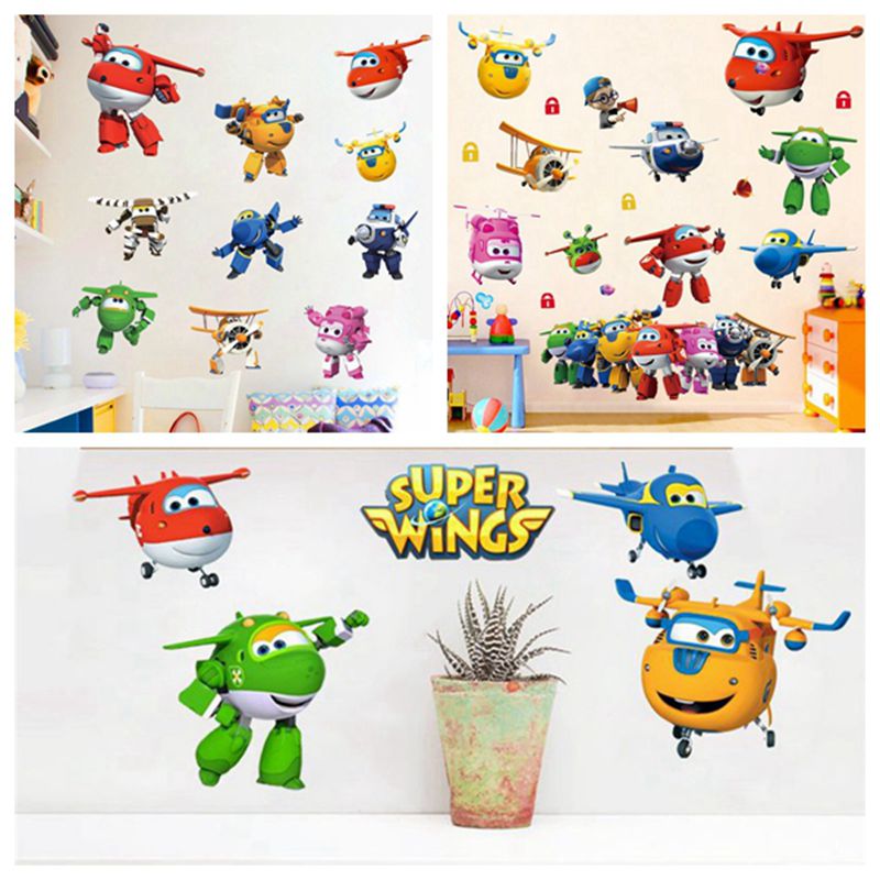 Baby Nursery Ideas - Dessin animé chaud Super ailes déformation