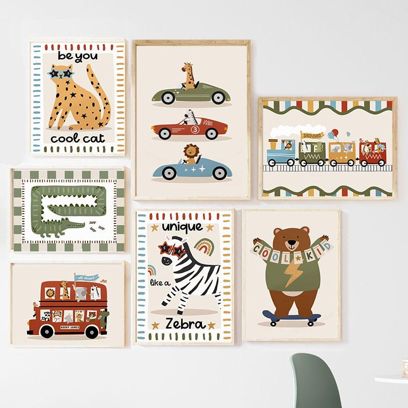 Baby Nursery Posters - Tableaux et Affiches Muraux en Toile