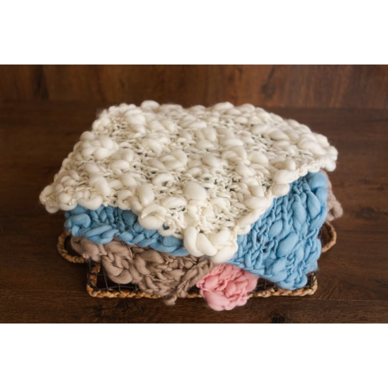 Baby Nursery Ideas - Couverture pour bébé mérinos en tricot
