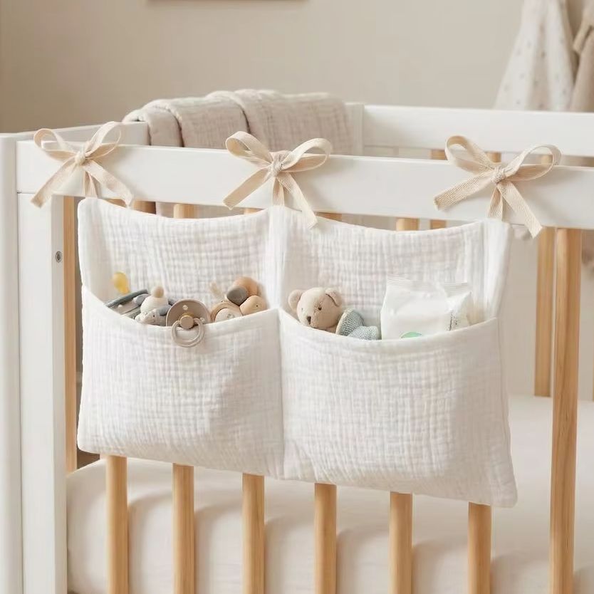 Baby Nursery Organiser - Organisateur de lit bébé suspendu en