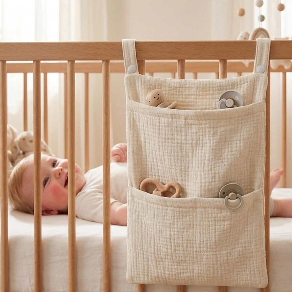 Baby Nursery Organiser - Nouvel Organisateur de Lit Bébé Suspendu