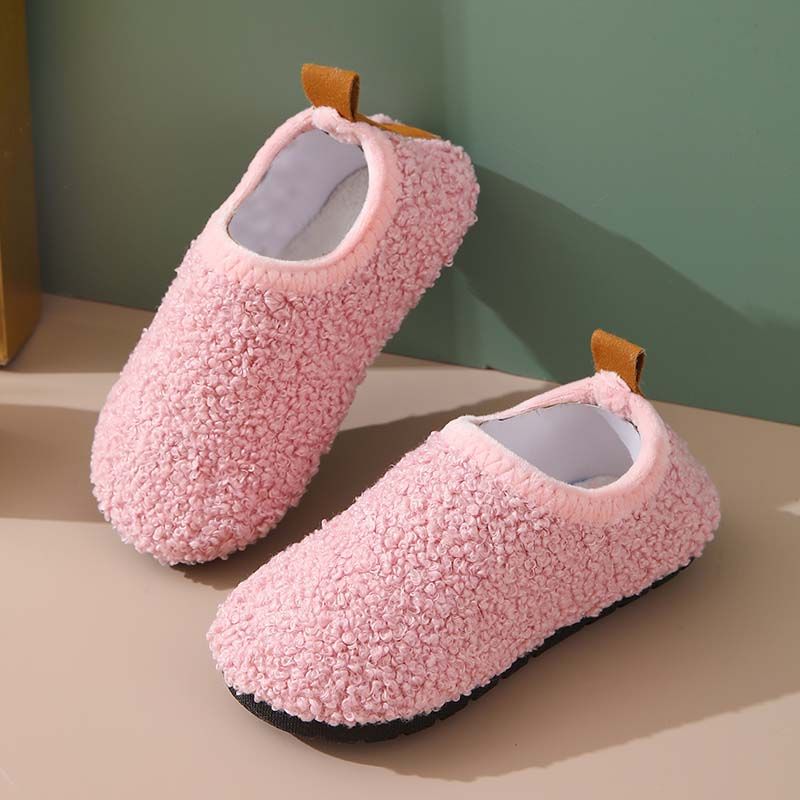 Baby Nursery Online - Pantoufles d'intérieur doublées de polaire pour