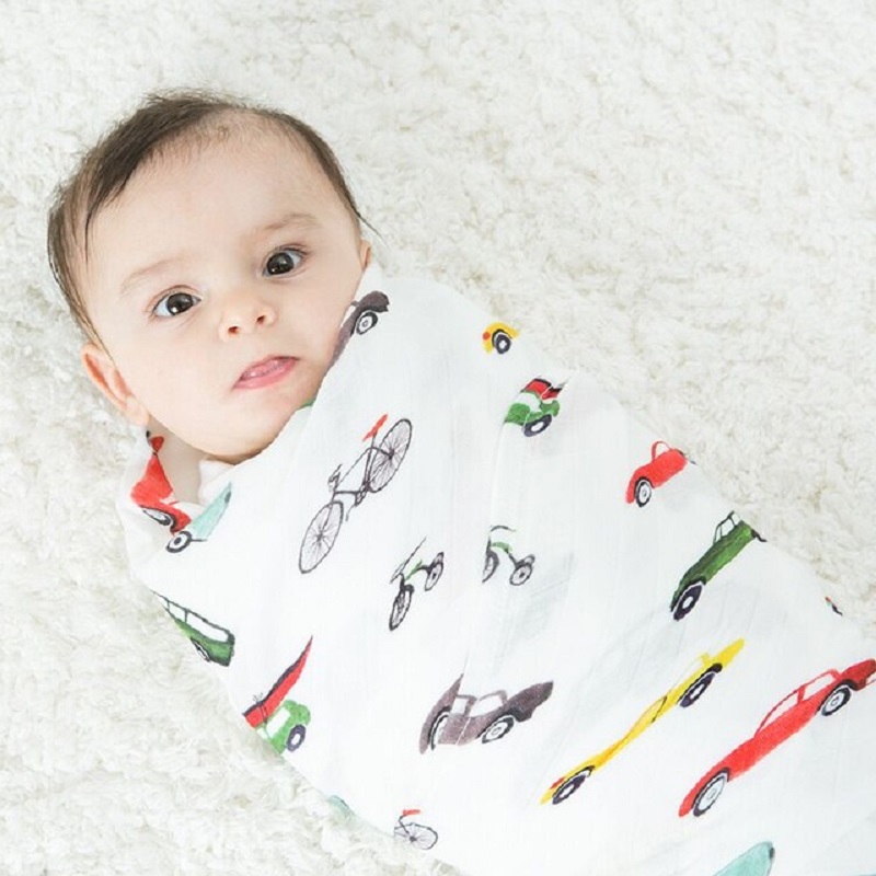 Swaddle Blanket Muslin - Couverture en mousseline pour bébé, Ultra