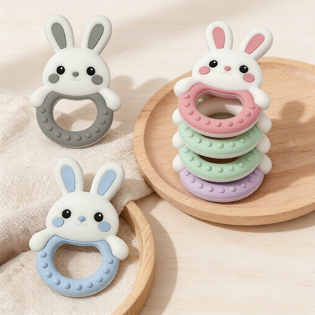Anneau de dentition en Silicon - Baby Nursery Hospital avis et prix