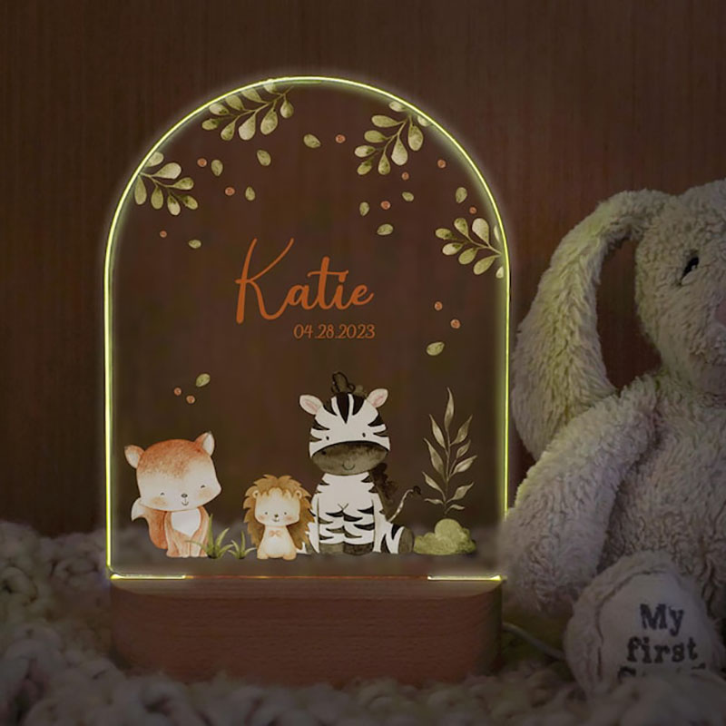 Nom personnalisé bébé veilleus - Baby Nursery Night Light avis et prix
