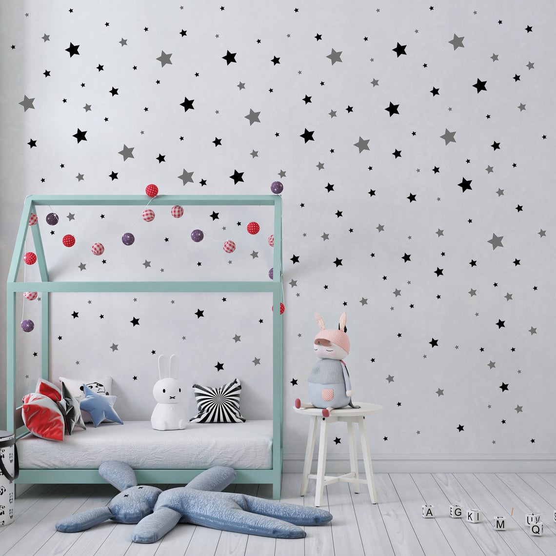 Autocollant Mural en Forme d'É - Baby Nursery Ideas avis et prix