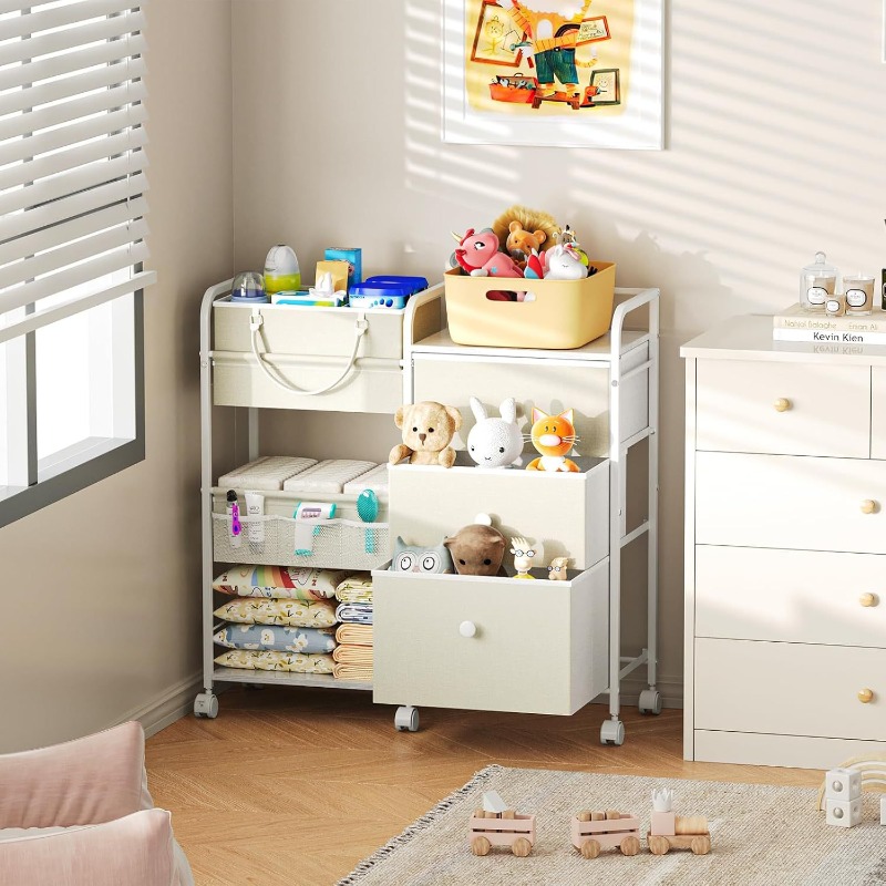 Chariot organisateur de couche - Baby Nursery Utility Cart avis et prix
