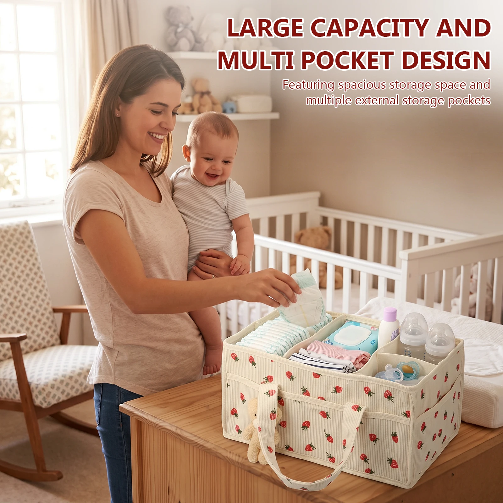 Panier de rangement portable e - Baby Nursery Organiser avis et prix