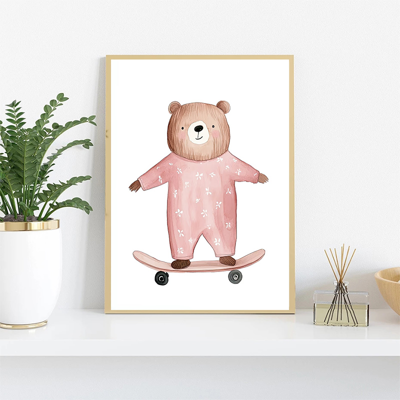 Mignon aquarelle licorne sirèn - Baby Nursery Wall Art avis et prix