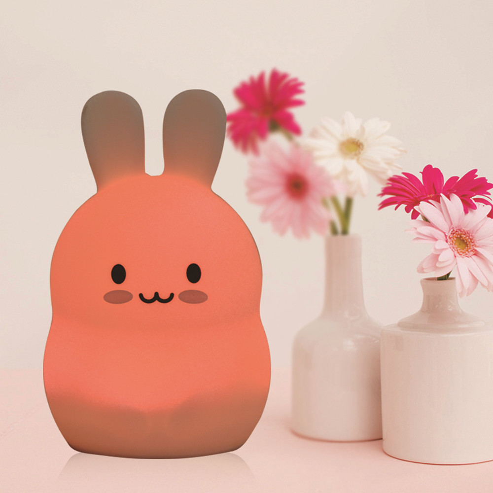 Capteur tactile lapin veilleus - Baby Nursery Night Light avis et prix