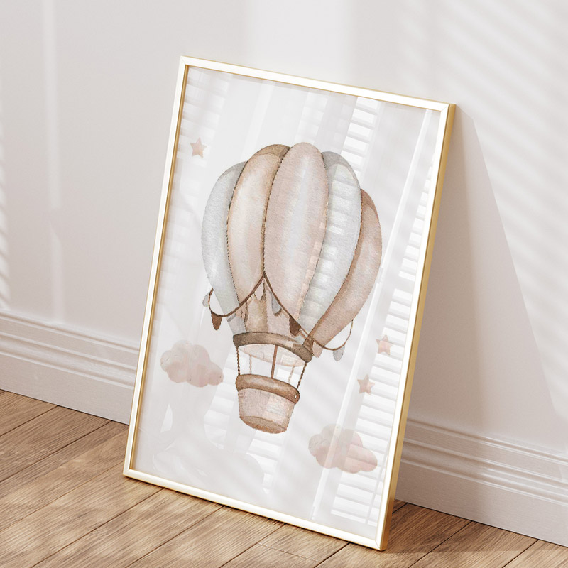 Toile d'Art Mural en Forme d'É - Baby Nursery Posters avis et prix