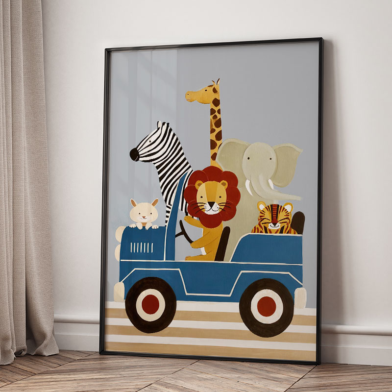 Tableau mural en toile amusant - Baby Nursery Ideas avis et prix