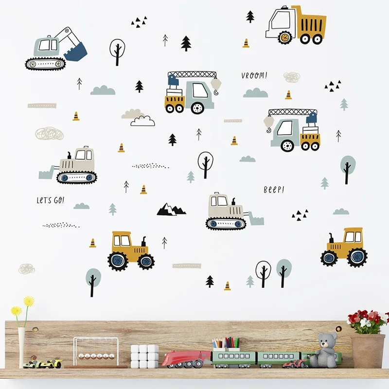Autocollants muraux de camion  - Baby Nursery Ideas avis et prix