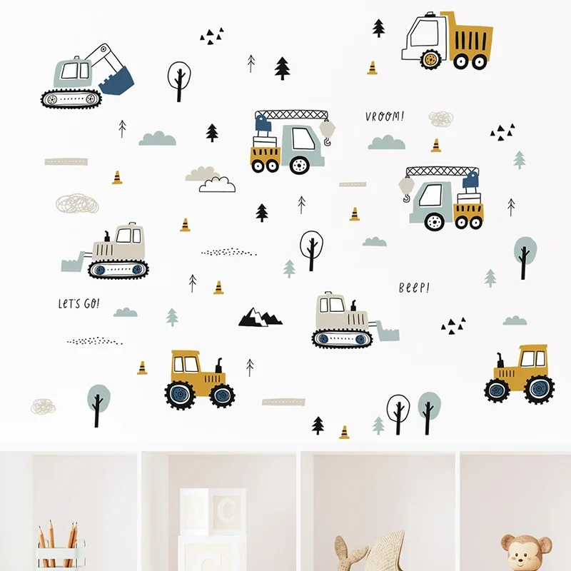 Autocollants muraux de camion  - Baby Nursery Ideas avis et prix