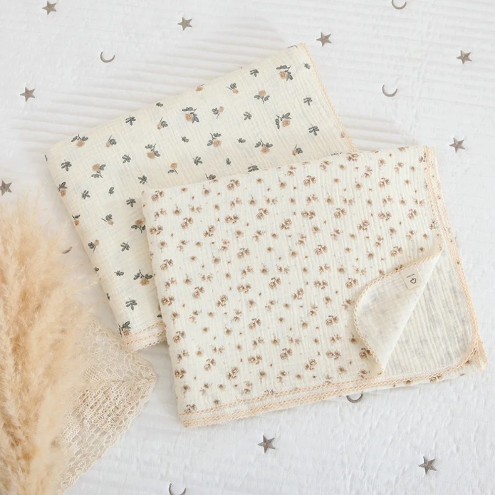 Couverture de bébé en mousseli - Swaddle Blanket Muslin avis et prix