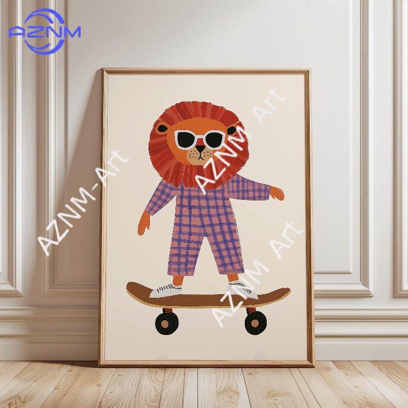 Affiche de skateboard amusante - Baby Nursery Ideas avis et prix