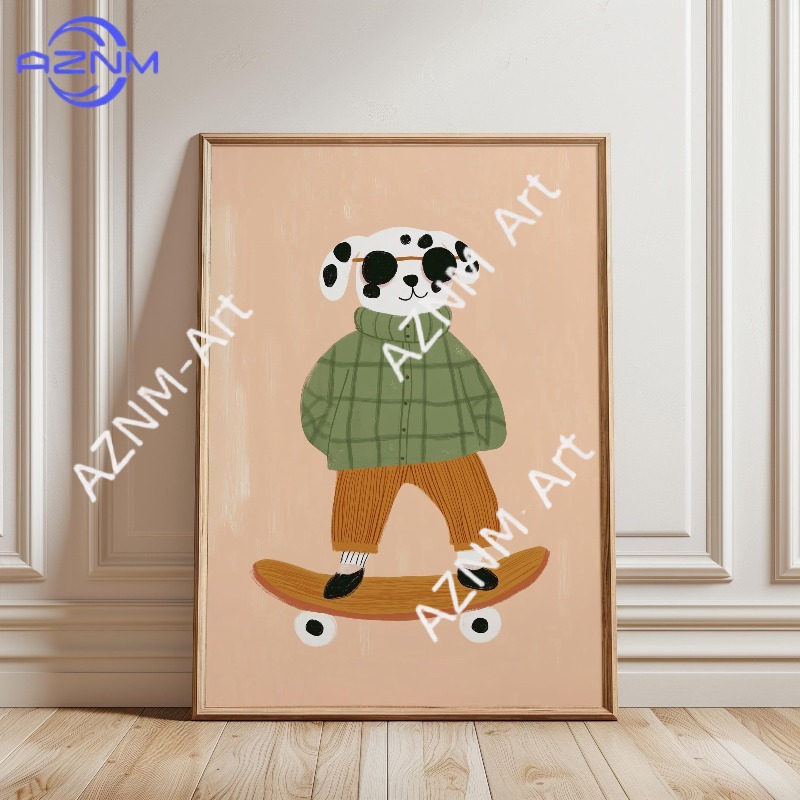 Affiche de skateboard amusante - Baby Nursery Ideas avis et prix